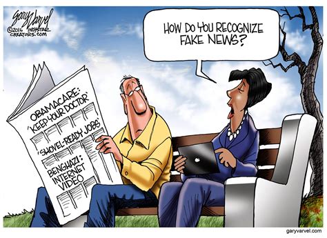 Hard Truth About Liberals And Fake News Summed Up By One Cartoon