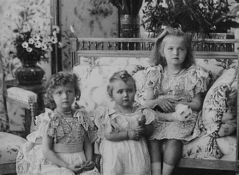 Delicate Flowers Empress Alexandra Feodorovna And Her Three Eldest