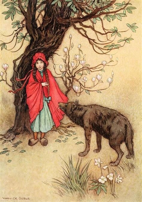 Little Red Cap Little Red Riding Hood Grimms Version Brothers Grimm