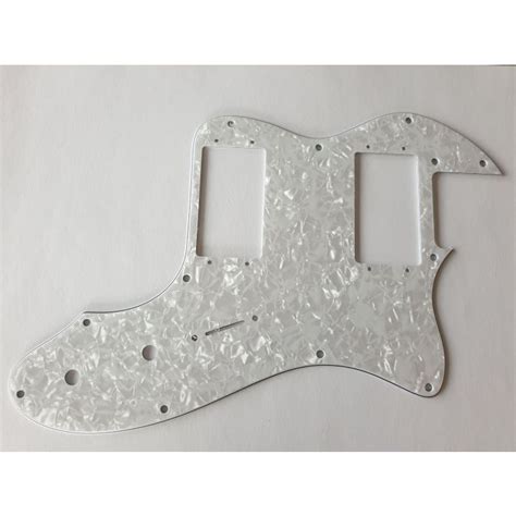 Telecaster Thinline 72 Reissue Pickguard 4ply Pearl White
