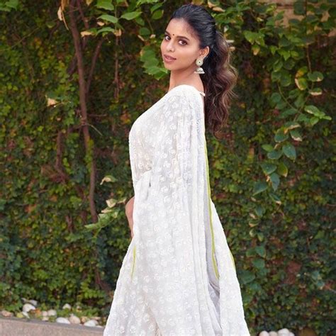 Suhana Khan Is A Vision In White As She Turns Manish Malhotras Muse Once Again View Pics