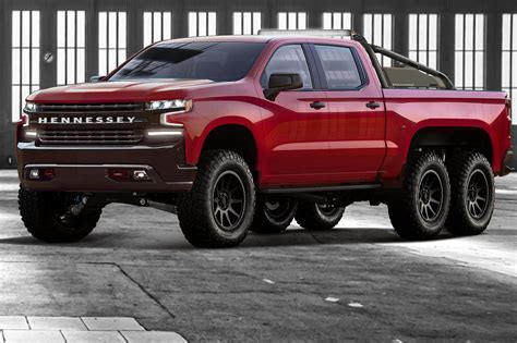 Goliath 6x6 Truck Hennessey Brings New Meaning To Chevys Trail Boss