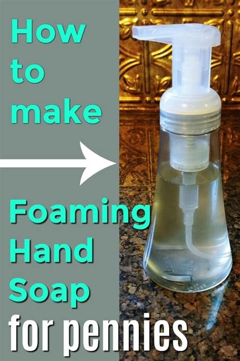 Natural Diy Foaming Hand Soap Artofit