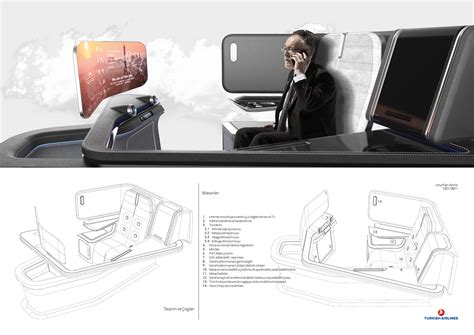Turkish Airlines First Class Cabin On Behance