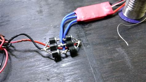 Three Phase Rectifier For Using A Bldc Esc As A Brushed Motor Esc
