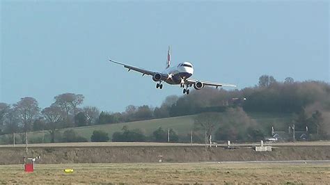 Amazing Windshear Landings Edinburgh Airport 2016 Storm Henry Youtube