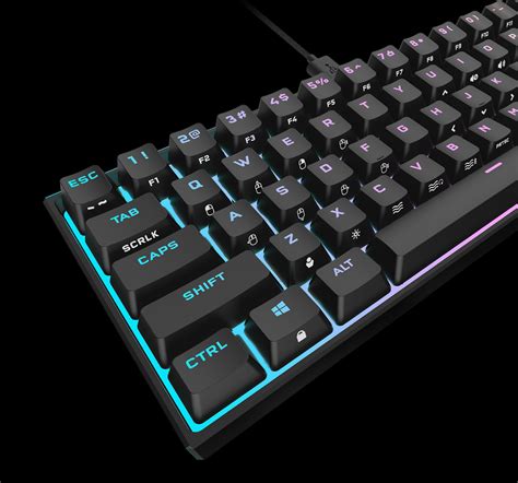 K65 Rgb Mini 60 Mechanical Gaming Keyboard — Cherry Mx Speed — Black