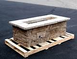 Images of Stacked Stone Gas Fire Pit