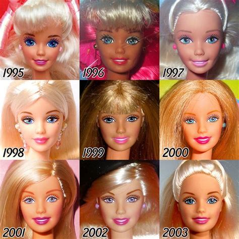 See The Evolution Of Barbie Over The Past 56 Years With Images