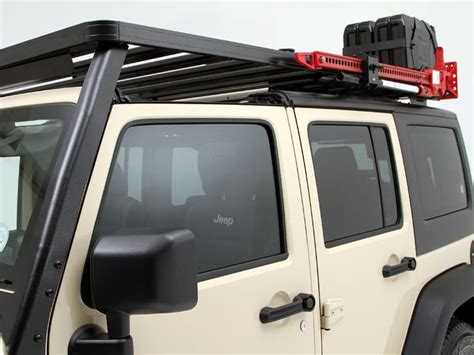 Jeep Wrangler Jku 4 Door 2007 2018 Extreme Roof Rack Kit By Front
