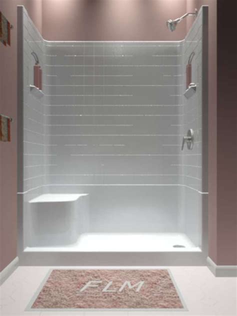 One Piece Fiberglass Tub Shower Units Enhancing Convenience And Durability Shower Ideas