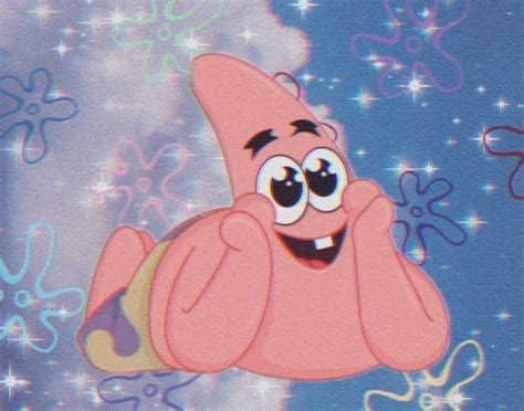 Patrick Aesthetic Wallpaper ~ Cartoon Aesthetic Patrick Wallpaper