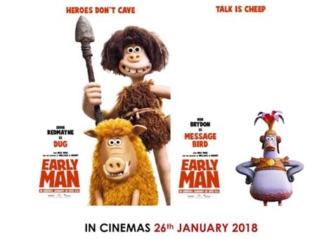 New Aardman Film Early Man Starring Eddie Redmayne