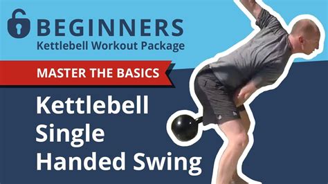 Master The Single Handed Kettlebell Swing Youtube