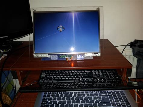 Turn A Dead Laptop Into A Monitor With Plexiglas Stand 11 Steps With