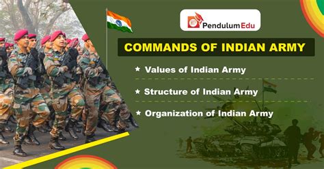 Commands Of Indian Army Values And Structure Of Indian Army