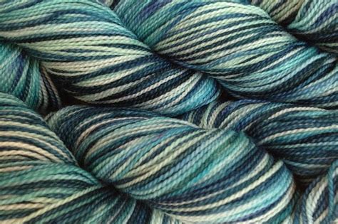 Beach Glass Hand Dyed Fingering Weight Ewe And Me Yarns
