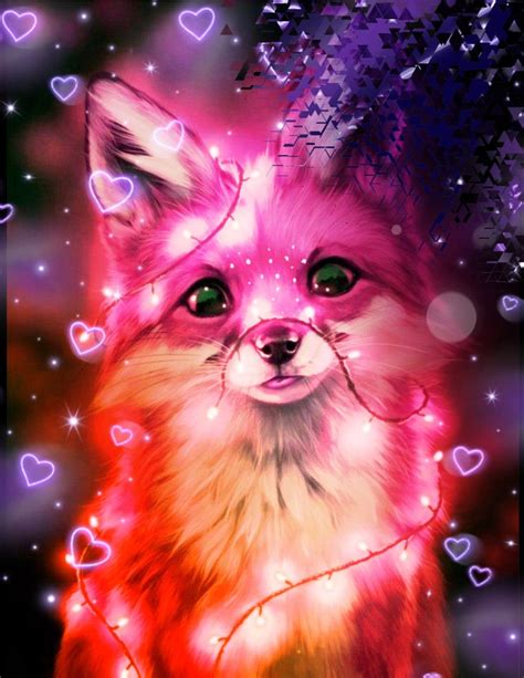 Fantasy Fox In 2020 Cute Animal Drawings Cute Kawaii