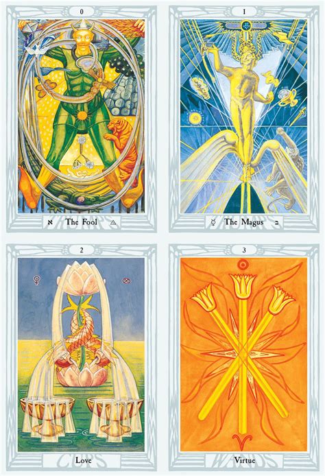 Crowley Thoth Pocket Swiss Tarot Deck The Tarot Garden