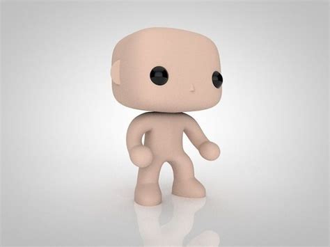 Funko Base Model 3d Model 3d Printable Cgtrader