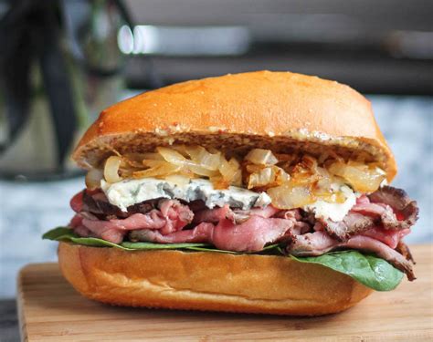 Divide the cheese evenly among the sandwiches and set the remaining bread slices in place. Boeufhaus Roast Beef Sandwiches - thekittchen