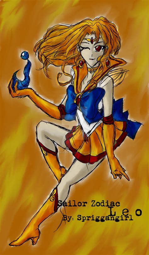 Sailor Zodiac Leo By Spriggangirl On Deviantart