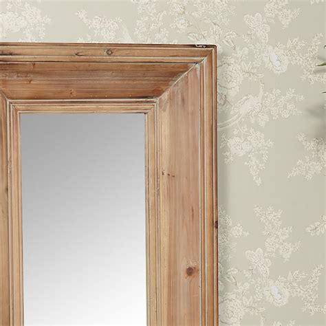 Check out how everything turned out in the final reveal! Large Rustic Wood Framed Wall Mirror - Melody Maison®