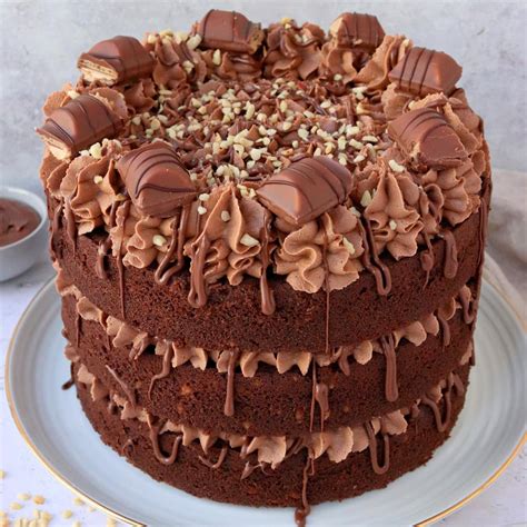 Nutella Birthday Cake Recipe