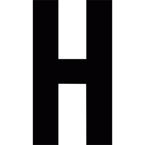 Vector Icon Letter H Png Transparent Background Free Download 21725