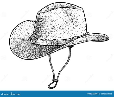 Draw Cowboy Hat