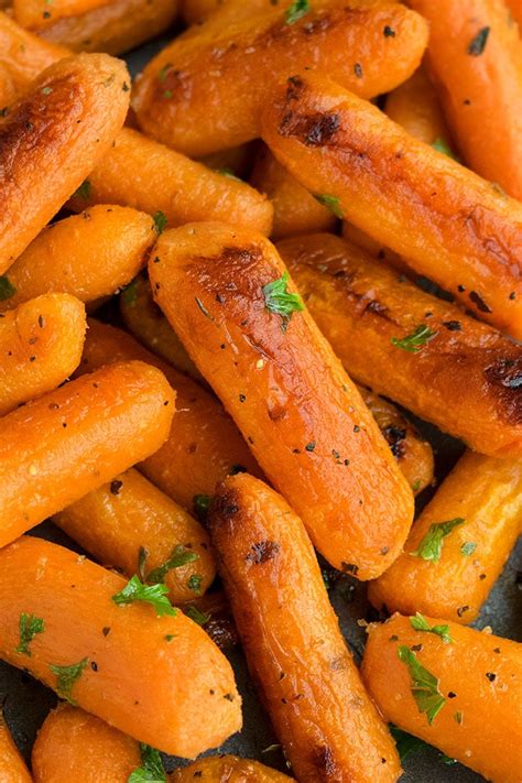 Oven Roasted Carrots One Pan One Pot Recipes