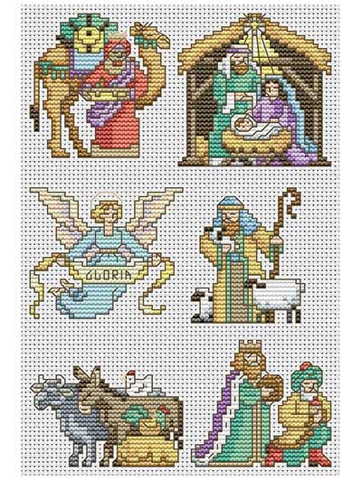 Maybe you would like to learn more about one of these? Nativity Ornaments Cross Stitch Pattern