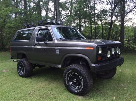 Lifted 1986 Ford Bronco For Sale Ford Bronco Eddie Baur 1986 For Sale