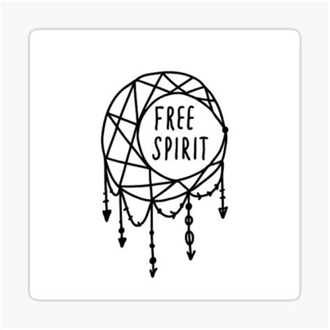 Black And White Free Spirit Gypsy Soul Sticker For Sale By The Gypsy