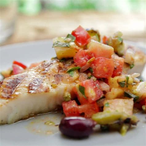 Maybe you would like to learn more about one of these? Basil Rubbed Halibut with Puttanesca Relish | Recipe in ...