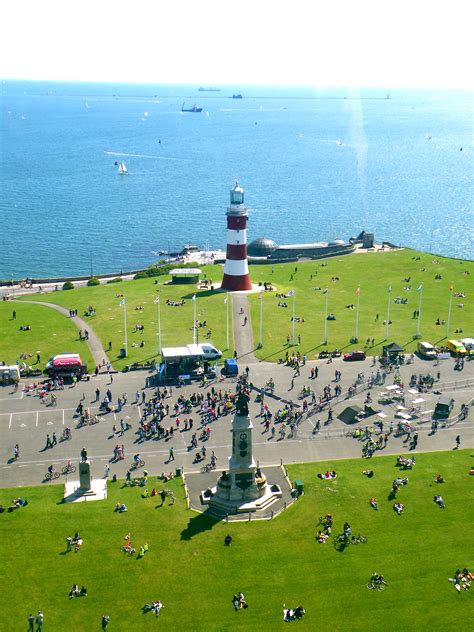Plymouth Hoe In Summer Plymouth England Devon Life Plymouth Hoe