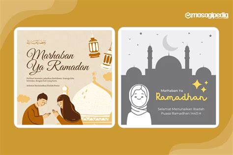 11 Desain Kartu Ucapan Ramadhan 2023 Unik Keren Dan Elegan Bisa