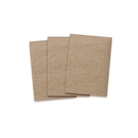 Brown Kraft Paper Card Pack Of 25 50 Or 100 Blank Invitation Cards