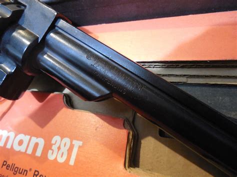 Vintage Air Gun Crosman 38 Target Revolver 38t Pistol Co2 22 Cal Old