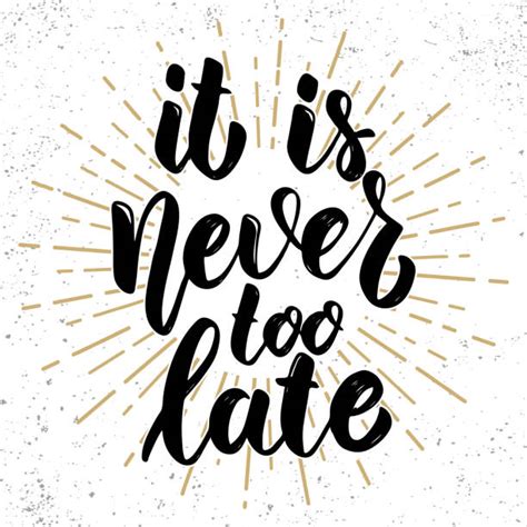 Never Too Late Illustrations Royalty Free Vector Graphics And Clip Art
