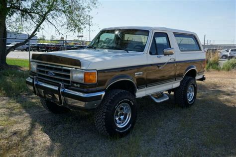 1990 Ford Bronco Xlt 4x4 Automatic Loaded Air Conditioning Classic