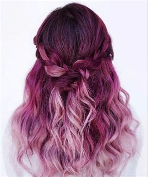 #purple #ombre #purple ombre hair #hair color #hair dye #dyed hair #colored hair #colorful hair #hair inspo #hair inspiration #for the hair #hair color combo #hair ideas. Fulfill Your Purple Dreams with These 50 Purple Ombre Hair ...
