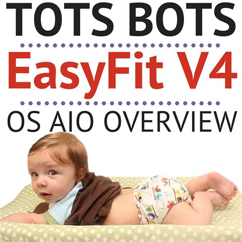 Tots Bots Easyfit V4 One Size All In One Cloth Diaper Overview Padded