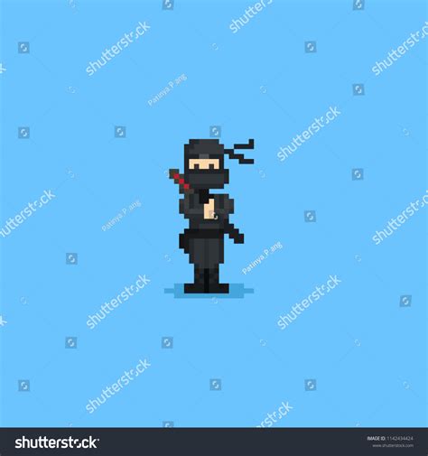 Pixel Art Ninja Images Stock Photos Vectors Shutterstock