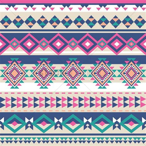 Girly Aztec Patterns Backgrounds
