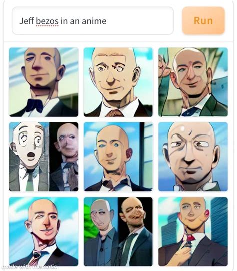 Run Jeff Bezos In An Anime Ifunny