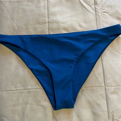 Shein Swim Royal Blue Bikini Bottoms Poshmark