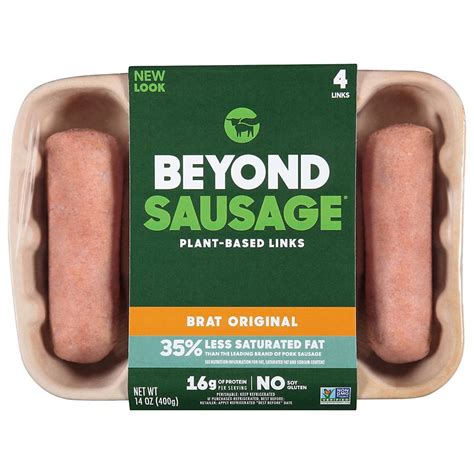 Beyond Meat Beyond Sausage Plant Based Brat Original Shop Tofu And Meat
