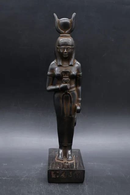 Hathor Statue Of Goddess Hathor Large Statue Ancient Egyptian Goddess Of Love Picclick