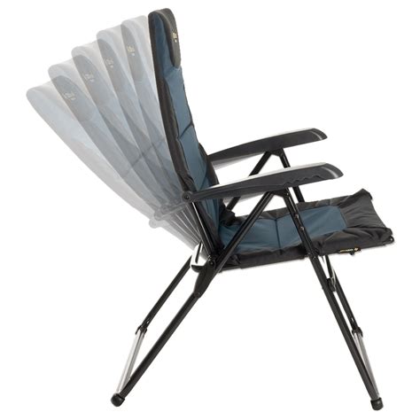 Oztrail 5 Position Resort Recliner Arm Chair Free Delivery Snowys